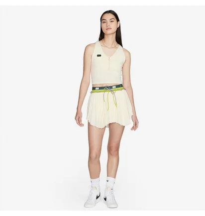 Топ женский Nike Osaka Collection Cropped Top Beige DX1812-113
