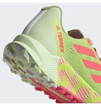 Кроссовки мужские Adidas Terrex Agravic Flow 2.0 Gore-Tex Trail Running Shoes Green/Orange H03182