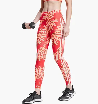 Леггинсы женские Adidas X Farm Rio 7/8 Leggings Red IQ4509