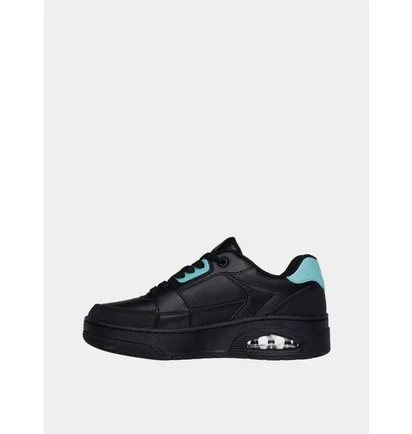 Кроссовки женские Skechers Uno Court - Courted Style Black 177710-BKTQ
