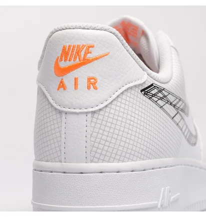 Кроссовки мужские Nike Air Force 1 07 3D Swoosh White Dr0149-100