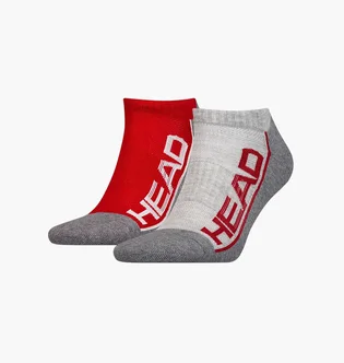 Носки унисекс HEAD Performance Sneaker Grey/Multi (2 пары) 791018001-070