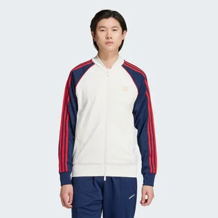 Олімпійка чоловіча Adidas Adicolor Classics Sst Track Jacket Beige/Blue IY9859