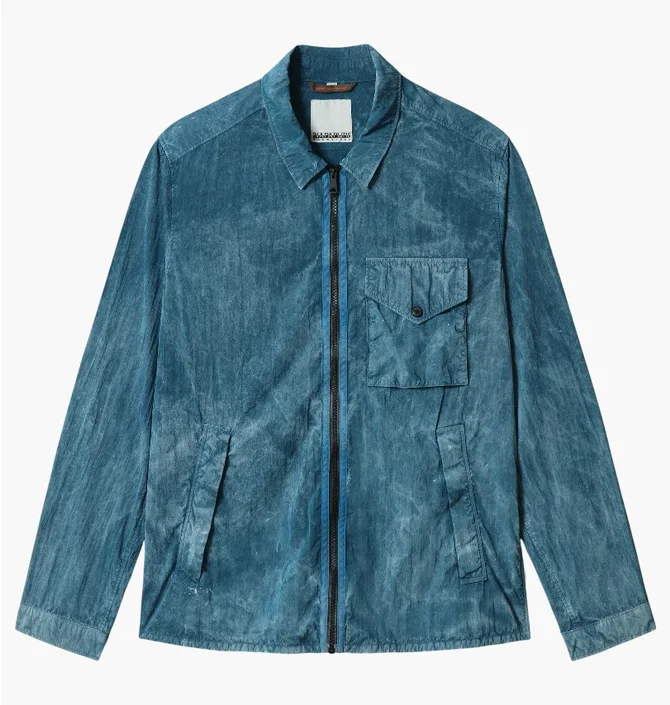 Куртка мужская Napapijri Transitional Jacket B2E Blue NP0A4F3BB2E1