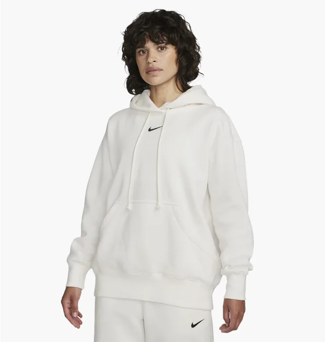 Худи женское Nike Sportswear Phoenix Fleece White Dq5860-133