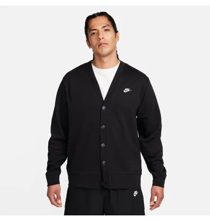 Сорочка чоловіча Nike Club Knit Fairway Cardigan Black FN3898-010