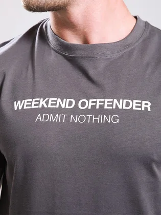 Футболка мужская Weekend Offender Steinbeck Grey WOSTS587-GREY