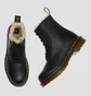 Ботинки женские Dr. Martens Fur Lined 1460 Serena Burnished Wyoming Black 21797001