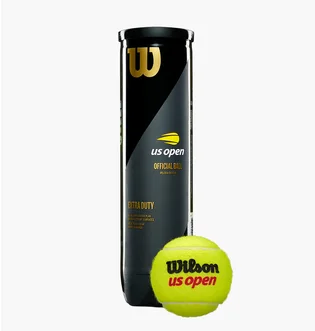 Тенісний м'яч Wilson Us Open 4-Ball Green WRT116200