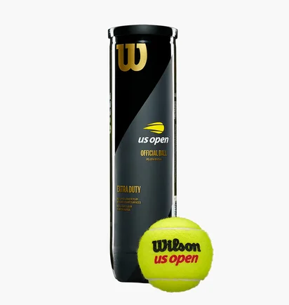 Тенісний м'яч Wilson Us Open 4-Ball Green WRT116200