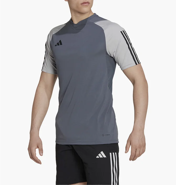 Футболка мужская Adidas Jersey Tiro23 C Jsy Grey HP1906