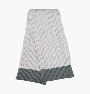 Шарф унисекс Jeep Twisted Tricot Scarf J22W White O102603-J872