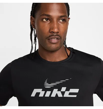 Футболка мужская Nike Miler Flash Black IB4127-010