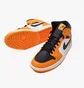 Кроссовки мужские Nike Air Jordan 1 Mid Yellow/White 554724-701