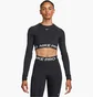 Топ жіночий Nike Pro 365 Dri-Fit Cropped Long-Sleeve Top Black FV5484-010