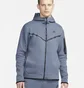 Толстовка мужская Nike Sportswear Tech Fleece Blue Cu4489-491