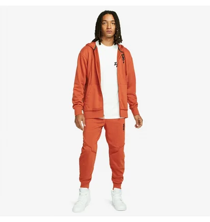Толстовка мужская Air Jordan M J Zion Hoodie Orange Dj5869-246