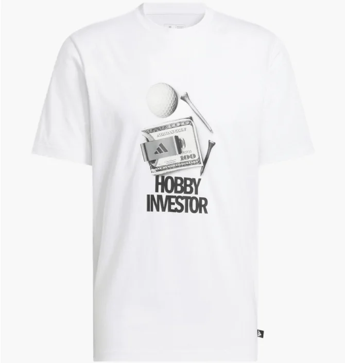Футболка чоловіча Adidas Golf Culture Graphic White JJ4197