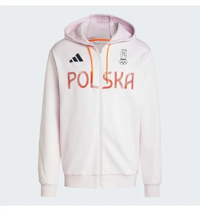 Толстовка мужская Adidas Poland Full-Zip Beige JF6684