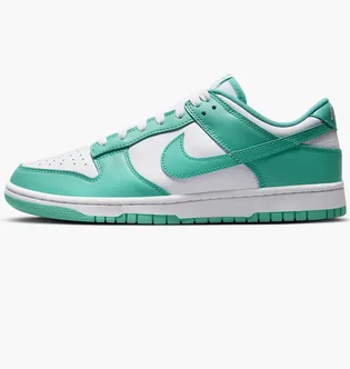 Кроссовки мужские Nike Dunk Low Retro MenS Shoes White/Turquoise DV0833-101