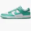 Кросівки чоловічі Nike Dunk Low Retro MenS Shoes White/Turquoise DV0833-101