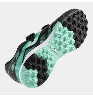 Сороконожки мужские Joma Powerfull Jr Tf Black/Turquoise POJS2501TFV