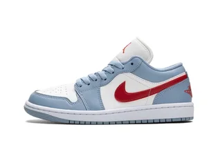 Кросівки жіночі Air Jordan 1 Low Light Blue/White DC0774-164