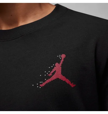 Футболка унісекс Air Jordan Flt Ess Hldy Crew Black FD7010-010