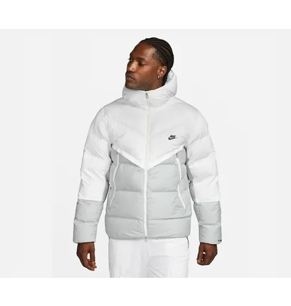 Пуховик мужской Nike Sportswear Windrunner Primaloft White/Grey DV5121-100