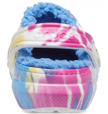 Тапочки унисекс CROCS Classic Lined Tie-Dye Clog Multi 206341-4SO