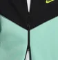 Толстовка мужская Nike Sportswear Tech Fleece Windrunner Black/Turquoise HF4432-349