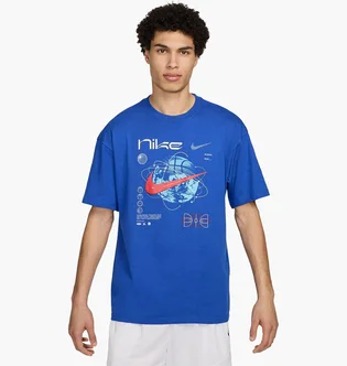 Футболка мужская Nike Max90 Basketball T-Shirt Blue FV8418-480