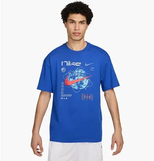 Футболка мужская Nike Max90 Basketball T-Shirt Blue FV8418-480