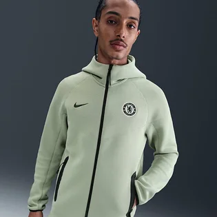 Толстовка мужская Nike Sportswear Tech Fleece Chelsea Fc Olive HJ6424-370