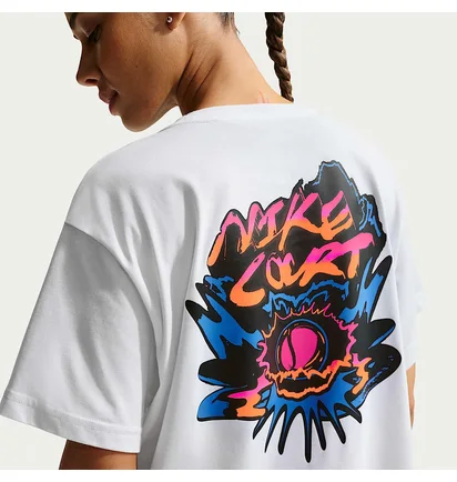Футболка женская Nike Df Ss Tee Slam Oz Bf Os White IH5979-100