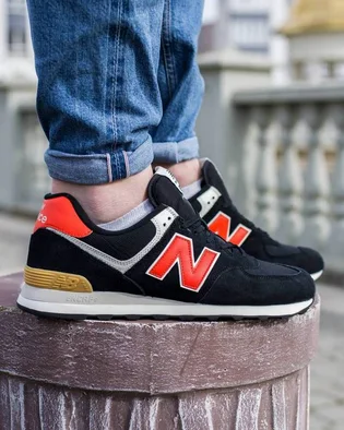 Кросівки чоловічі New Balance 574 Black ML574ML2