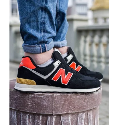 Кросівки чоловічі New Balance 574 Black ML574ML2