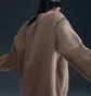 Свитшот женский Nike Sportswear Phoenix Fleece Brown FZ4270-233