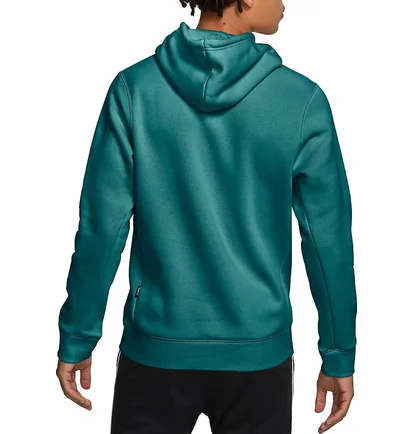Худи мужское Nike Hooded Sweatshirt M Nk Fc Essntl Flc Hoodie Po Turquoise CT2011-300