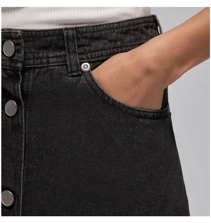 Юбка женская Air Jordan Denim Skirt Black FV7095-010