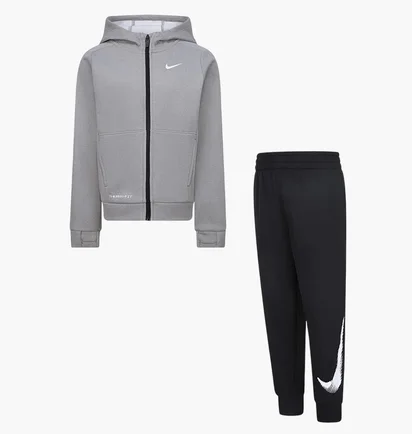 Спортивный костюм детский Nike Tech Fleece Dri-Fit Black/Grey 86L187-023