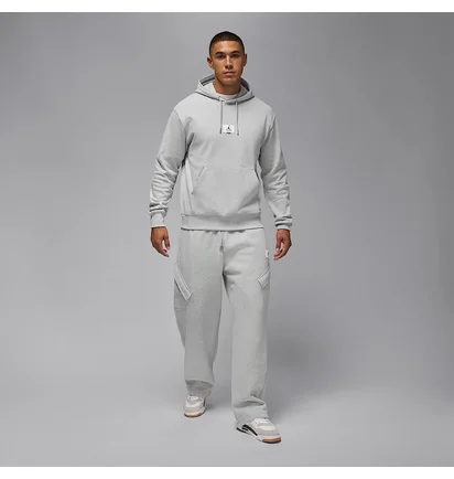 Худи мужское Air Jordan Flight Fleece Grey FV7247-050