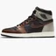 Кроссовки мужские Air Jordan 1 Retro High OG Black/Multi 555088-033