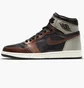 Кроссовки мужские Air Jordan 1 Retro High OG Black/Multi 555088-033
