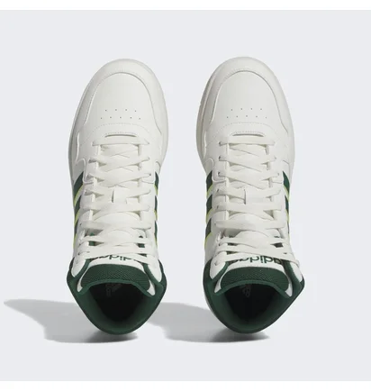 Кроссовки мужские Adidas Hoops 3.0 Mid Lifestyle Basketball Classic Vintage Shoes White IG5570