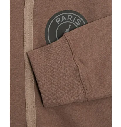 Худи мужское Air Jordan X Psg Fleece Hoodie Brown DZ2923-274