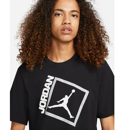 Футболка чоловіча Air Jordan M J Jumpman Box Ss Crew Black DA9900-010