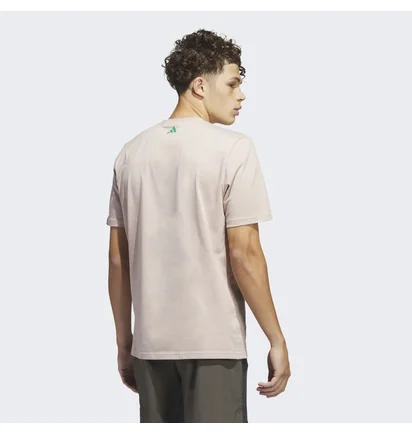 Футболка мужская Adidas Chain Net Basketball Graphic Tee Peach Ic1863