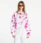 Кофта женская Nike Sportswear Oversized Fleece Tie-Dye Crew Sweatshirt White/Pink DM6357-621