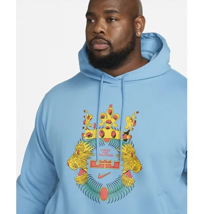 Худи мужское Nike Lj M Nk Df Hoodie Po Blue DA6711-469